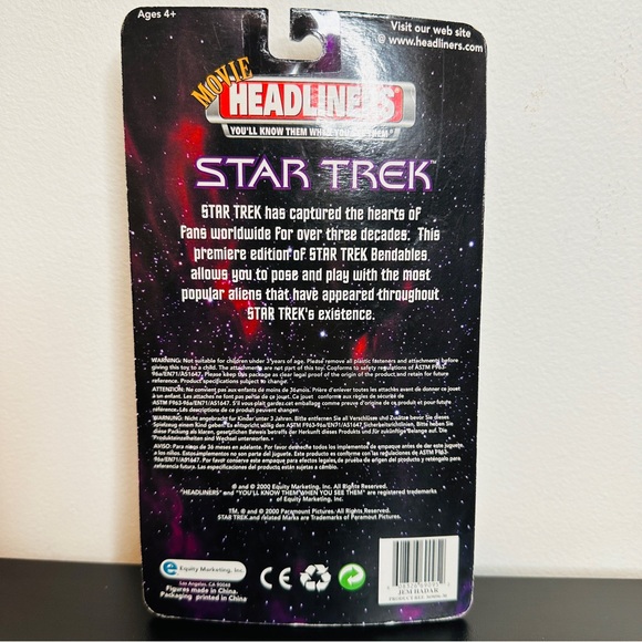 Star Trek Deep Space Nine Movie Headliners Jem’Hadar Super-Poseables NEW SEALED! - Picture 8 of 8